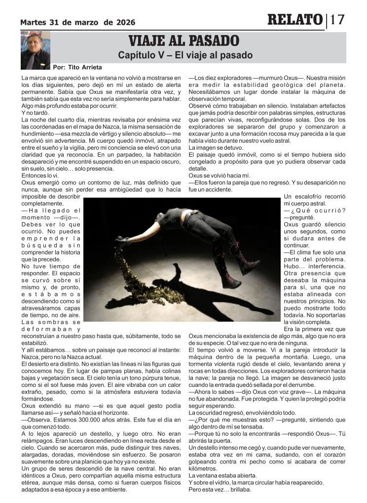 Viaje al Pasado — Capítulo V